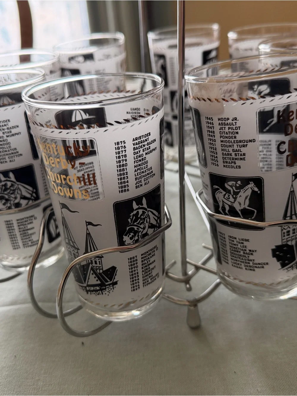 Churchill downs set black